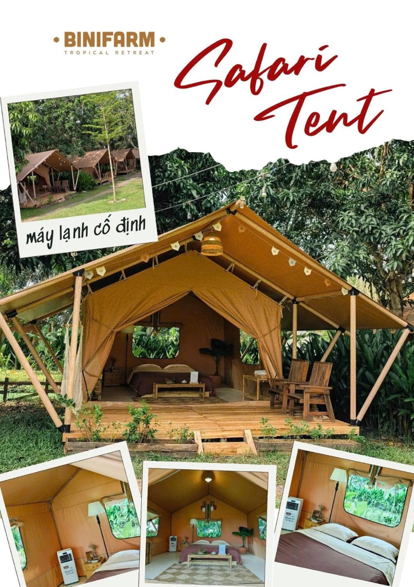 Binifarm Tropical Retreat Luxury tent